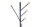 MAUL Kleiderständer MAULaura 9405570 schwarz Metall 4 Haken 36,0 x 177,0 cm, 1 St.