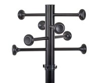 MAUL Kleiderständer MAULgrando 9406090 schwarz Metall 16 Haken 38,0 x 175,0 cm, 1 St.