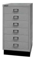 BISLEY MultiDrawer™ L29A36S Schubladenschrank silber 6 Schubladen 34,9 x 43,2 x 67,0 cm, 1 St.