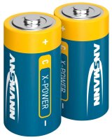 ANSMANN Batterien X-POWER Alkali-Mangan Baby C 1,5 V, 2 St.