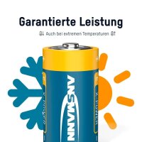 ANSMANN Batterien X-POWER Alkali-Mangan Baby C 1,5 V, 2 St.