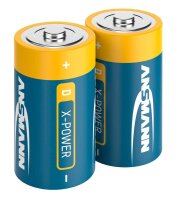 ANSMANN Batterien X-POWER Alkali-Mangan Mono D 1,5 V, 2 St.
