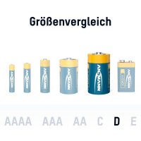 ANSMANN Batterien X-POWER Alkali-Mangan Mono D 1,5 V, 2 St.