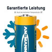 ANSMANN Batterien X-POWER Alkali-Mangan Mono D 1,5 V, 2 St.