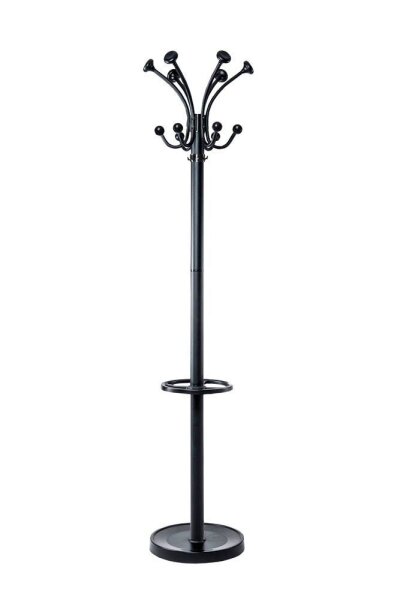 MAUL Kleiderständer MAULnubis 9407090 schwarz Metall 20 Haken 38,0 x 179,0 cm, 1 St.