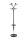 MAUL Kleiderständer MAULnebula  9407796 silber Metall 20 Haken 38,0 x 175,0 cm, 1 St.