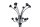 MAUL Kleiderständer MAULnebula  9407796 silber Metall 20 Haken 38,0 x 175,0 cm, 1 St.