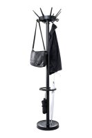 MAUL Kleiderständer Caligo 9408090 schwarz Metall 32 Haken 46,0 x 175,0 cm, 1 St.