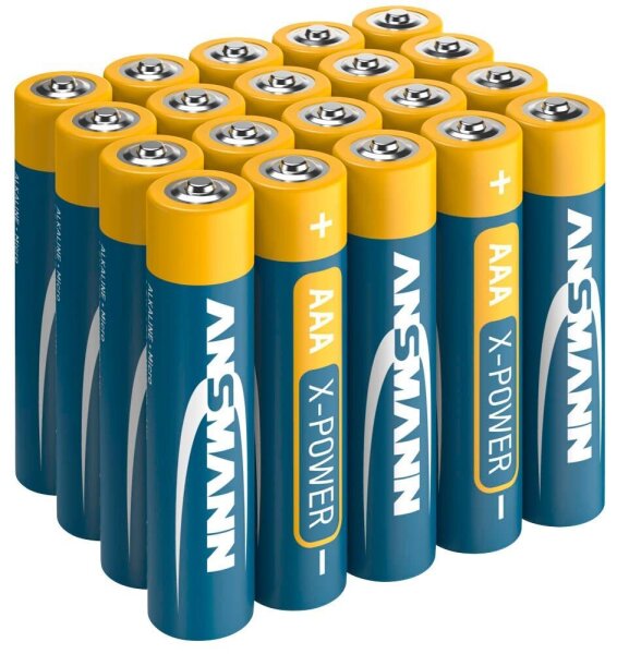 ANSMANN Batterien X-POWER Alkali-Mangan Micro AAA 1,5 V, 20 St.