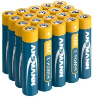 ANSMANN Batterien X-POWER Alkali-Mangan Micro AAA 1,5 V,...