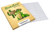 dundee Etiketten weiß 70,0 x 36,0 mm, 100 Blatt