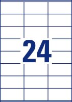 dundee Etiketten weiß 70,0 x 36,0 mm, 100 Blatt