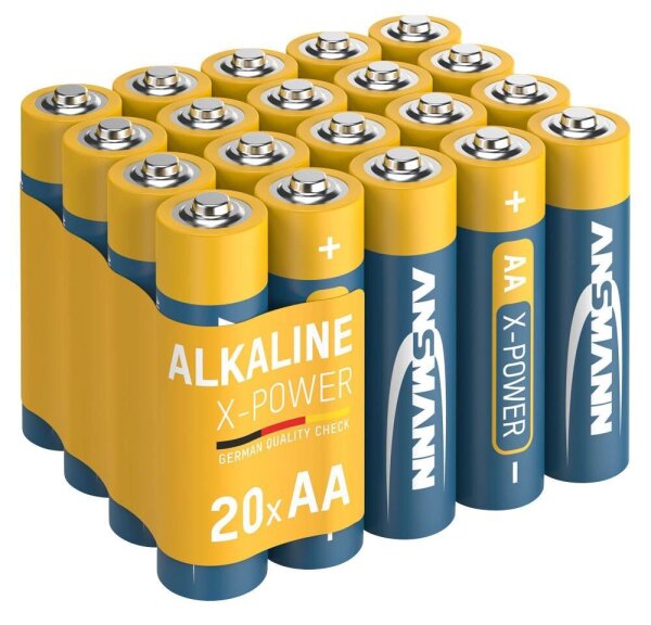 ANSMANN Batterien X-POWER Alkali-Mangan Mignon AA 1,5 V, 20 St.