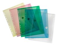 FolderSys Dokumententaschen DIN A4 farbsortiert genarbt...