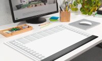 SIGEL Schreibtischunterlage Office 2026/2027 weiß...