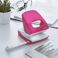 LEITZ Locher NeXXt 5008 WOW pink-metallic, 1 St.