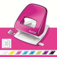 LEITZ Locher NeXXt 5008 WOW pink-metallic, 1 St.