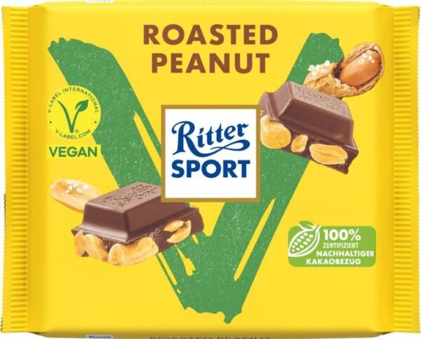 Ritter SPORT Roasted Peanut Schokolade 100,0 g  ( 5531558008 )