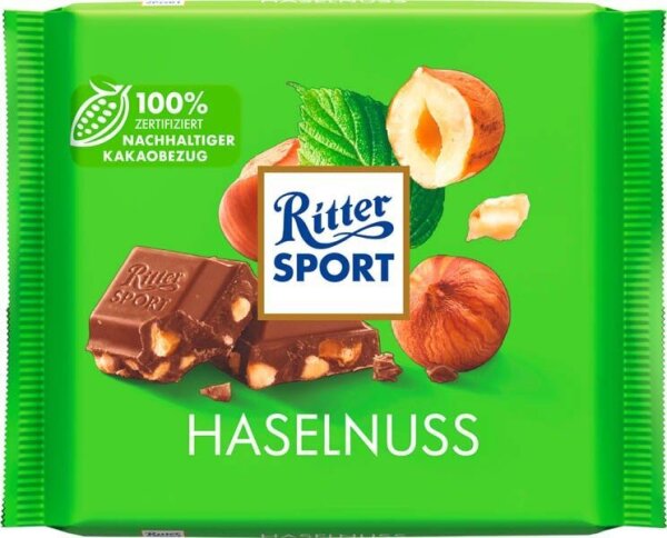 Ritter SPORT Haselnuss Schokolade 100,0 g  ( 5211777006 )
