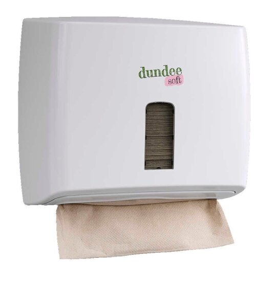 dundee Papierhandtuchspender 101000 weiß Kunststoff, 1 St.