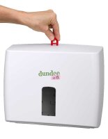 dundee Papierhandtuchspender 101000 weiß Kunststoff, 1 St.