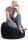 SITTING POINT Beanbag Fluffy XL Sitzsack schwarz