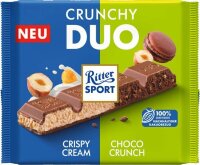 Ritter SPORT Crunchy Duo Schokolade 218,0 g  ( 5979555007 )