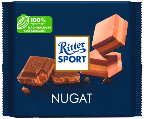 Ritter SPORT Nugat Schokolade 250,0 g  ( 5219245008 )
