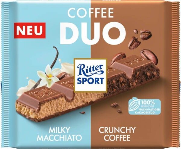 Ritter SPORT Coffee Duo Schokolade 218,0 g  ( 5979546003 )