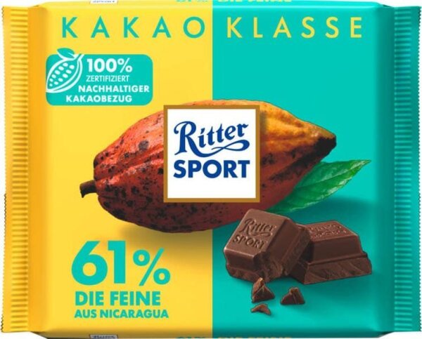 Ritter SPORT die Feine Schokolade 100,0 g  ( 5215806005 )