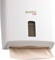 dundee Papierhandtuchspender 101001 weiß Kunststoff, 1 St.