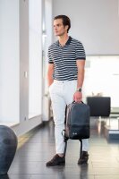 BESTLIFE Laptop-Rucksack ORION Kunststoff schwarz bis 35,8 cm (14,1 Zoll)