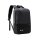 BESTLIFE Laptop-Rucksack ORION Kunststoff schwarz bis 35,8 cm (14,1 Zoll)