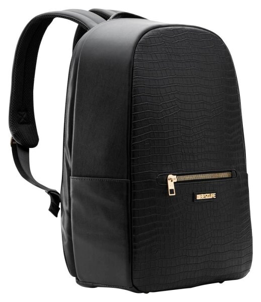 BESTLIFE Laptop-Rucksack DALIA Kunststoff blau bis 39,6 cm (15,6 Zoll)