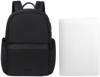 BESTLIFE Laptop-Rucksack FRANKLYN Kunststoff schwarz bis 35,8 cm (14,1 Zoll)