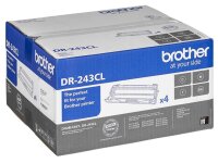 brother DR-243CL  schwarz, cyan, magenta, gelb Trommel,...