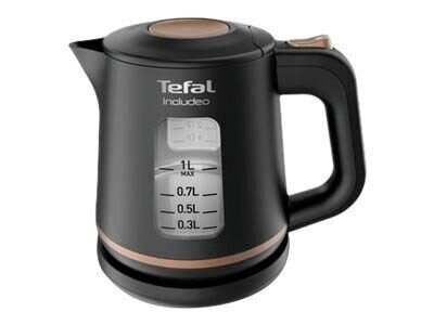 Tefal® Wasserkocher Includeo KI5338 schwarz 1,0 l 2.400 W  ( KI5338 )