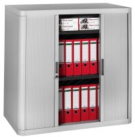 PAPERFLOW easyOffice Rollladenschrank lichtgrau ohne...