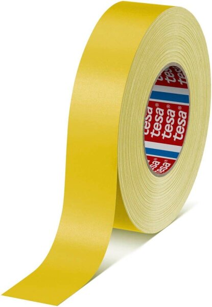 tesa extra Power® Perfect Gewebeband gelb 38,0 mm x 50,0 m 1 Rolle