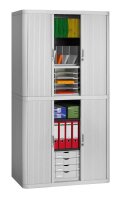 PAPERFLOW easyOffice Rollladenschrank lichtgrau ohne...