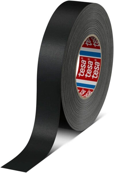tesa extra Power® Perfect Gewebeband schwarz 38,0 mm x 50,0 m 1 Rolle