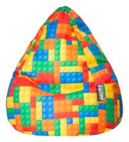 SITTING POINT Bricks XL Sitzsack bunt