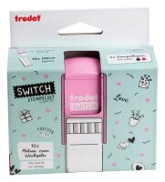 trodat switch Motivstempel Liebesbotschaften 2 x 2 cm, 1 St.