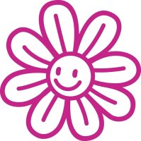 trodat edy®Fix Motivstempel Blume 2,0 x 2,0 cm, 1 St.