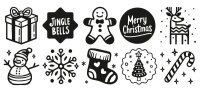 trodat switch Motivstempel Weihnachten 2 x 2 cm, 1 St.