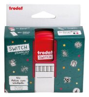 trodat switch Motivstempel Weihnachten 2 x 2 cm, 1 St.