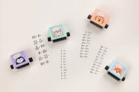 trodat Rollstempel Little Dots Rechenrally selbstfärbend ohne Logo, 1 St.