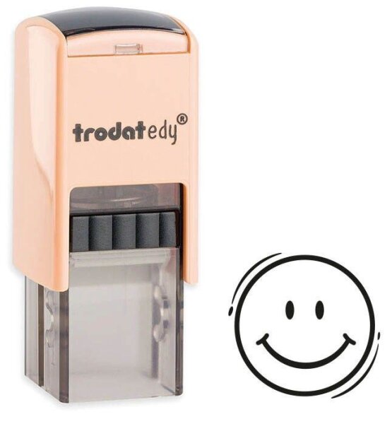 trodat edy®Fix Motivstempel Smiley 2,0 x 2,0 cm, 1 St.