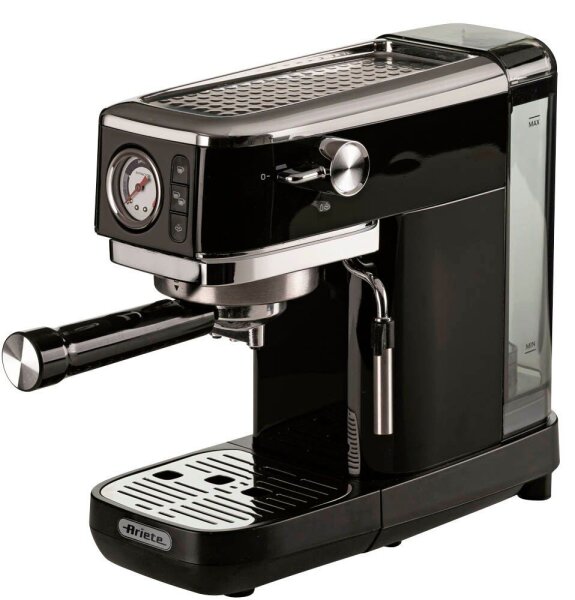 Ariete Slim Moderna Siebträgermaschine schwarz