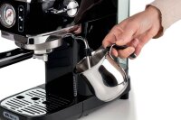 Ariete Slim Moderna Siebträgermaschine schwarz